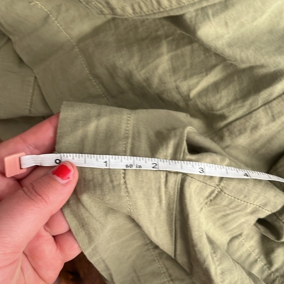 Petal & Pup Riley Waist Tie Romper in Olive Size Small - Picture 12 of 12